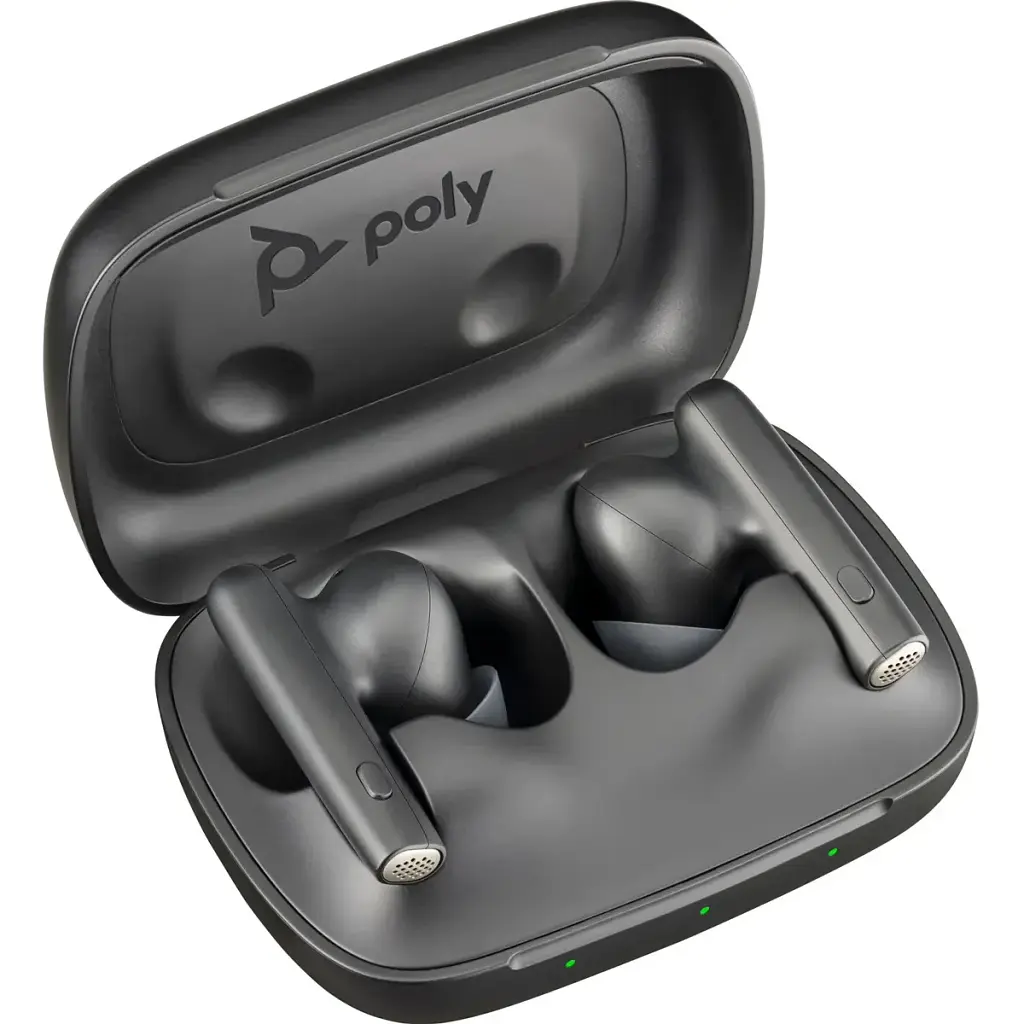 Наушники TWS Poly Voyager Free 60 Earbuds + BT700A + BCHC Black - фото 5