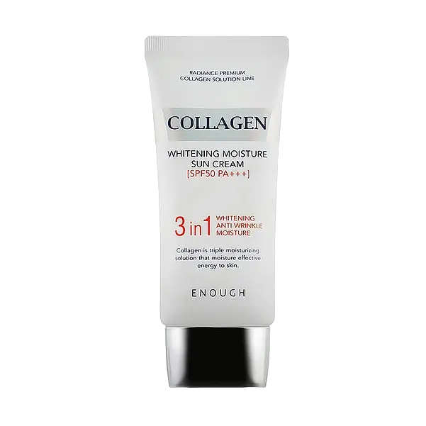 Сонцезахисний крем Enough Whitening Moisture Sun Cream 3 in1, 50 мл - фото 2