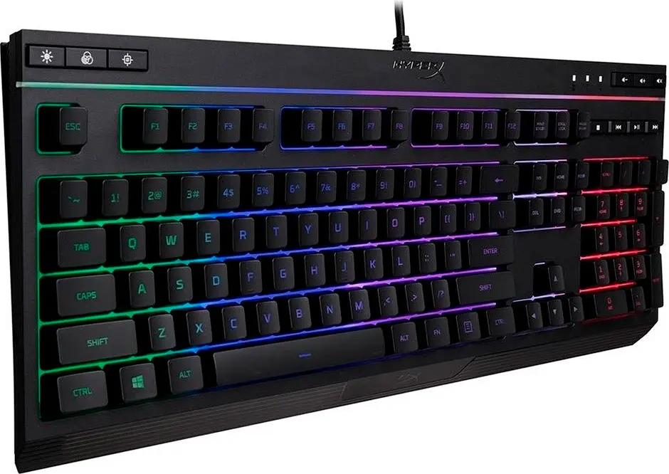 Клавіатура HyperX Alloy Core USB RGB Black [4P4F5AA] ENG/UA [97895] - фото 2