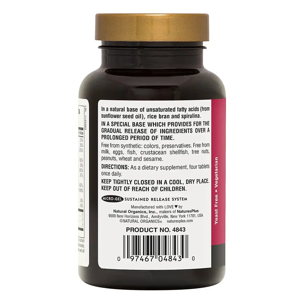 Вітаміни та мінерали Natures Plus Ultra Hair For Men & Women, 120 міні таблеток - фото 3