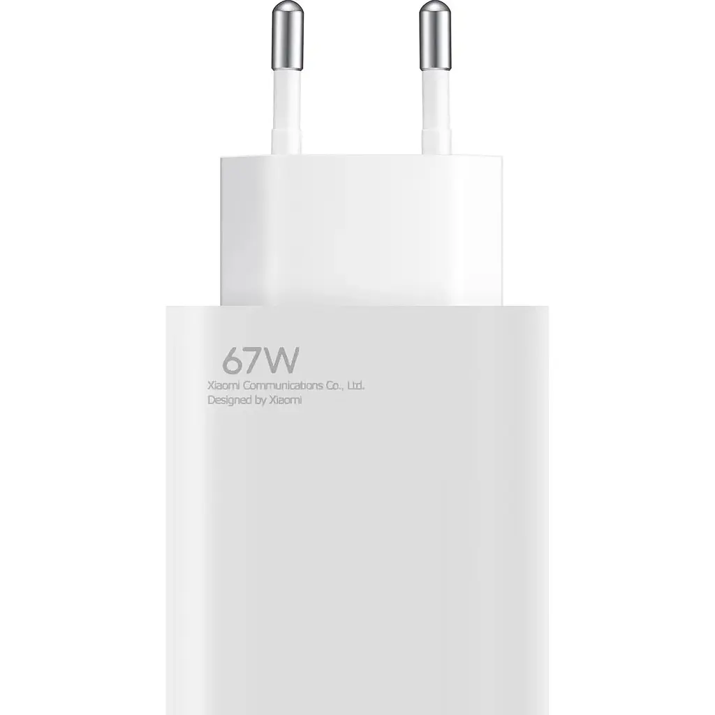 Зарядное устройство Xiaomi Wall Charger 67W White + USB-C (BHR6035EU) - фото 2