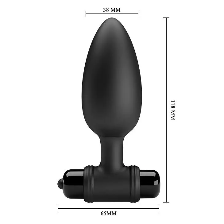 Анальна пробка PRETTY LOVE -VIBRA BUTT PLUG II LyBaile BI-040107 95877 - фото 5