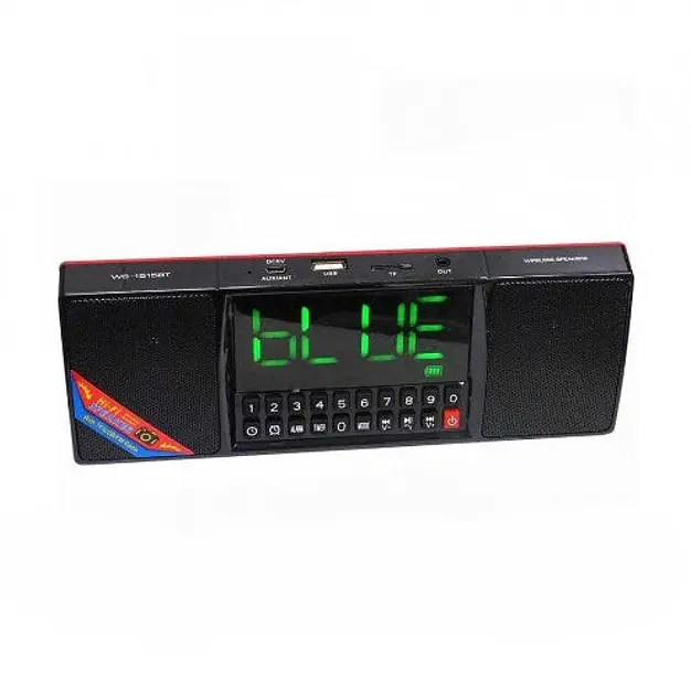 Бездротова акумуляторна колонка Bluetooth WS-1515BT - фото 2