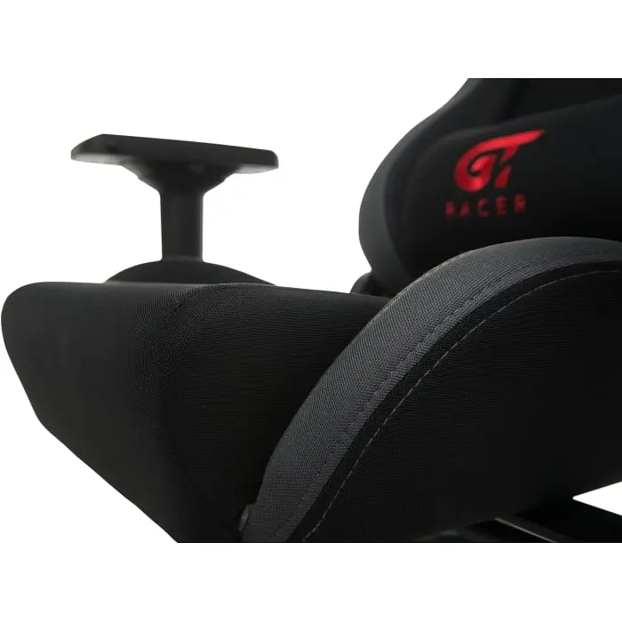 Геймерське крісло GT Racer чорне із сірим (X-0712 Shadow Gray) - фото 9