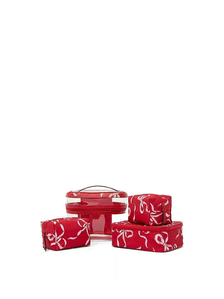 Косметичка Victoria's Secret 4-Piece Makeup Bag Set - фото 2