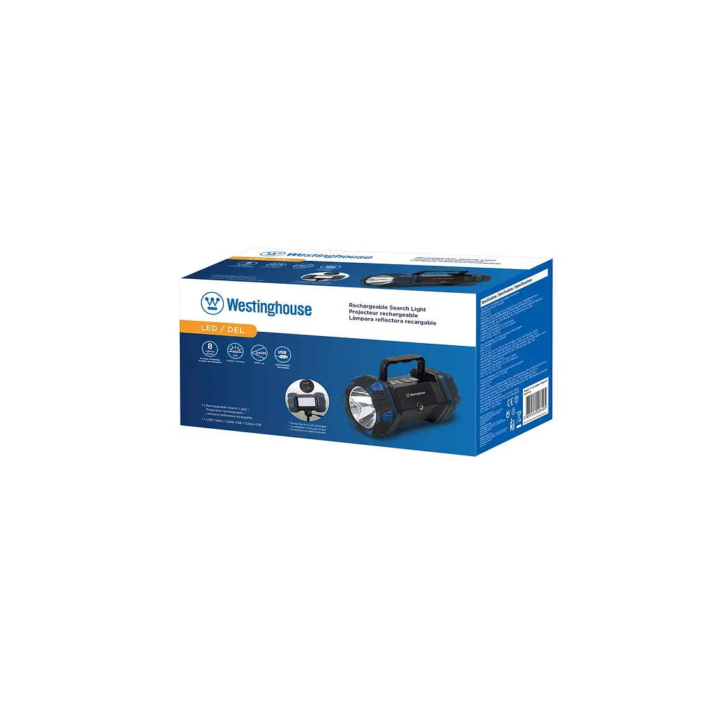 Ліхтар Westinghouse 8W LED COB WF217 з USB з функцією Power Bank + Мicro USB кабель (WF217-CB) - фото 3