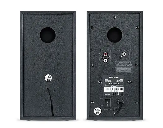 Компьютерные колонки 2.0 REAL-EL S-250 - фото 3