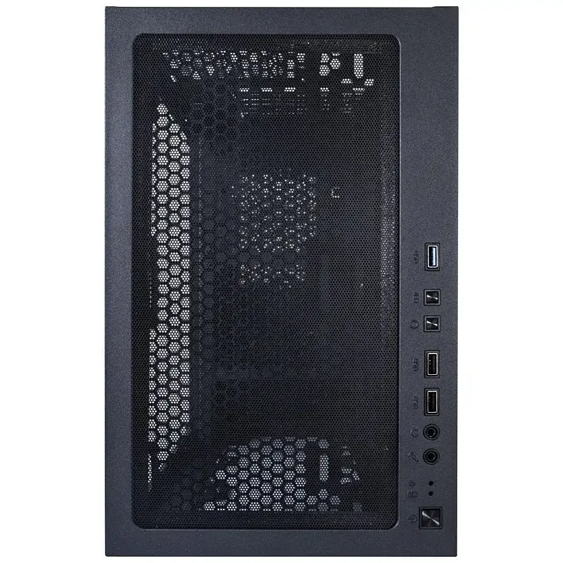 Корпус 1stPlayer X4-4F1 Black 600W - фото 3