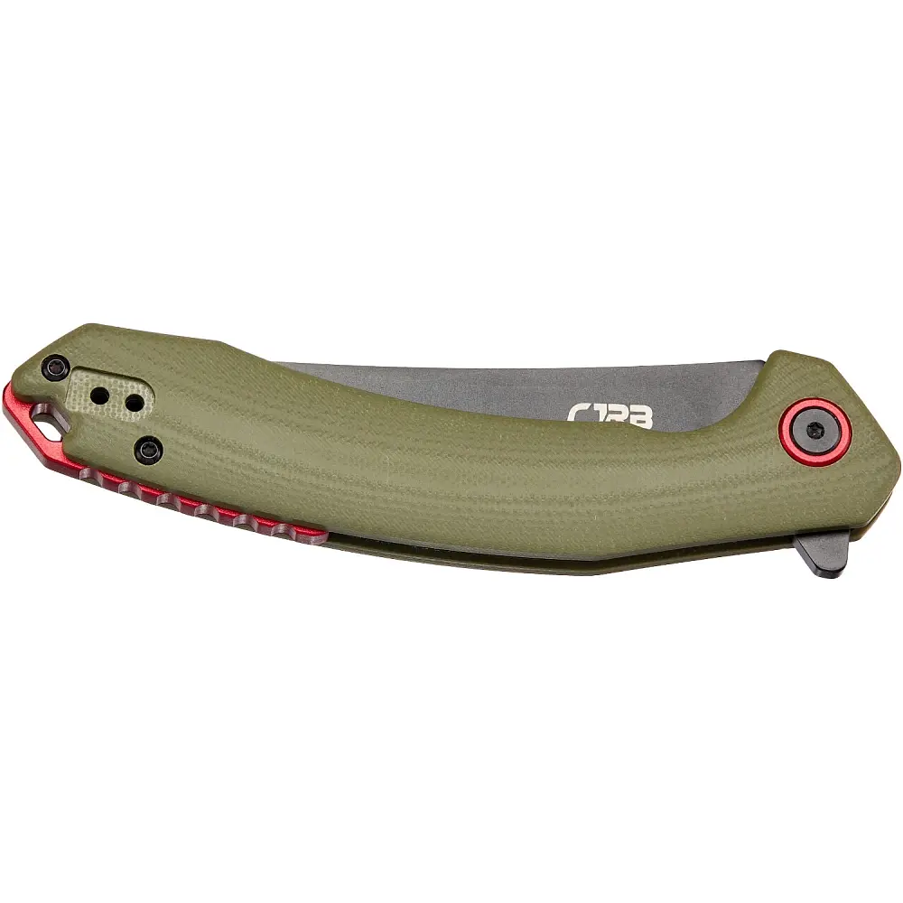 Нож CJRB Gobi Black Blade Green - фото 3
