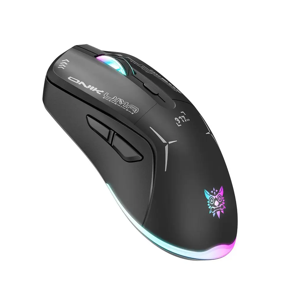 Компьютерная мышка Onikuma беспроводная игровая CW917 с RGB подсветкой Bluetooth 2.4GHz аккумуляторная для ПК и ноутбука - фото 2