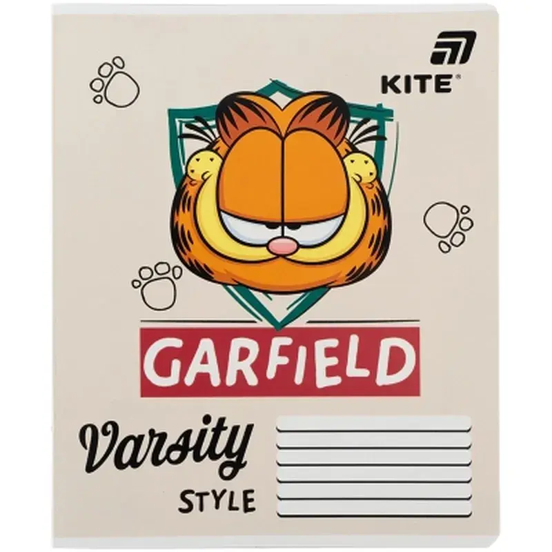 Зошит Kite Garfield, 18 аркушів, клітинка (GF26-236) - фото 11