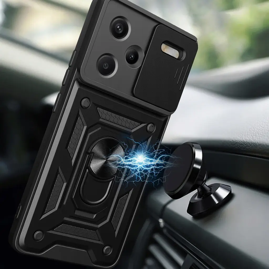 Панель BeCover Military для Xiaomi Redmi Note 13 Pro Plus 5G Black (711028) - фото 4