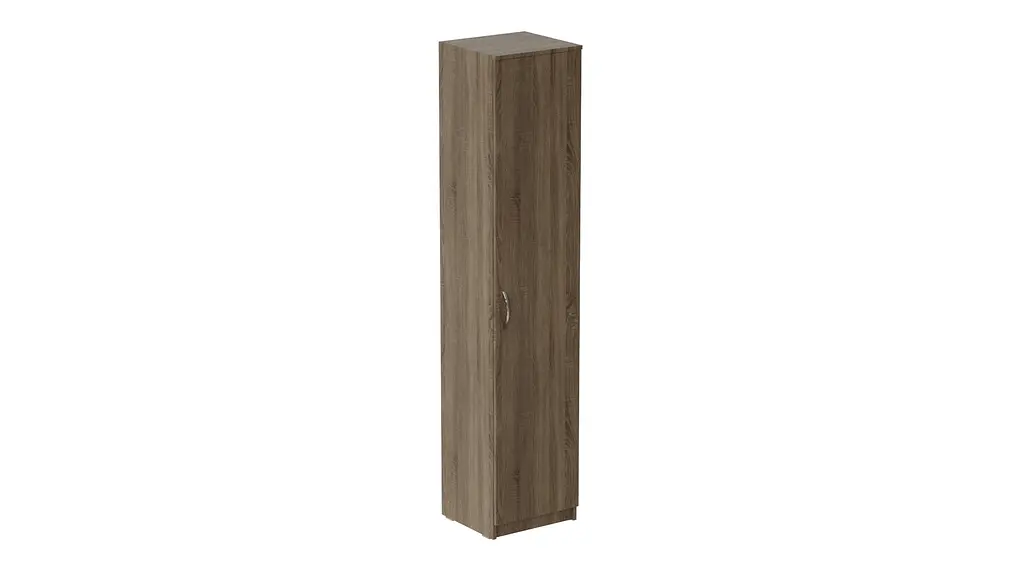 Пенал Анжело Ferrum-decor на 5 полиць із дверима 1900x400x380 ДСП Дуб Сонома Трюфель 16 мм (FRD-104909) - фото 2