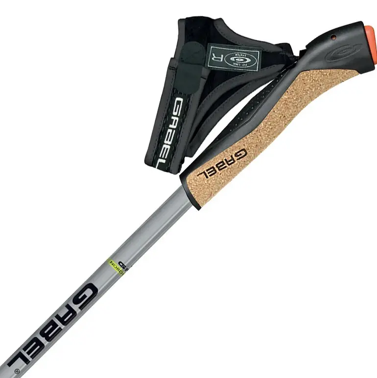 Палиці для скандинавської ходьби Gabel X-5 Black/Yellow 125 (7008351131250) (DAS301832) - фото 2