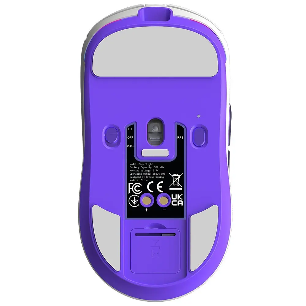 Бездротова ігрова миша Proove Gaming Superfight Wireless with charging dock, в асортименті - фото 9