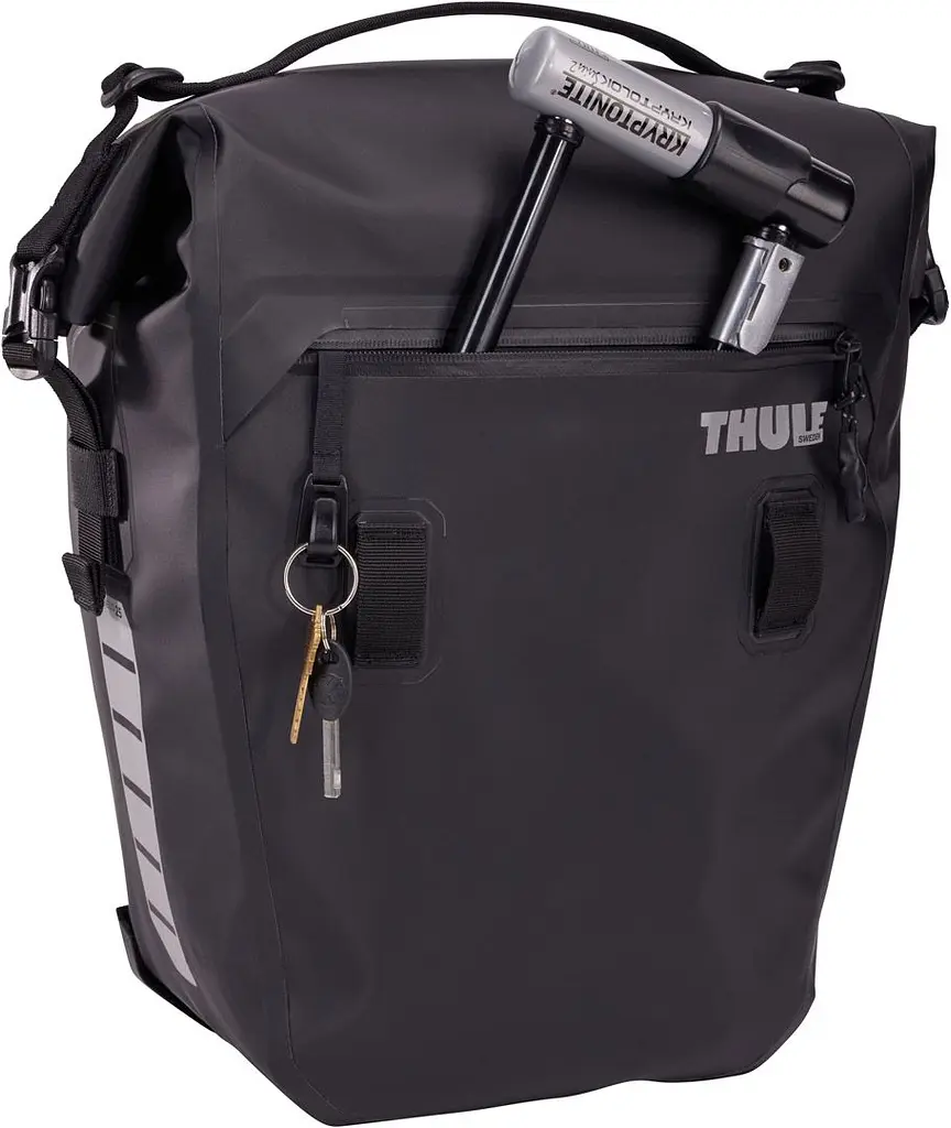 Велосипедная сумка Thule Shield Pannier 22L (1 шт.) (Black) 3205406 (TH 3205406) - фото 8