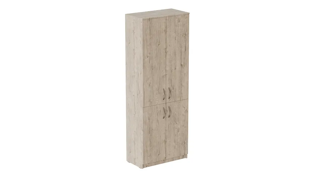 Шафа Анжело Ferrum-decor 5 полиць 4 двері 1900x800x380 ДСП Дуб Сан-Марино 16 мм (FRD-105056) - фото 2