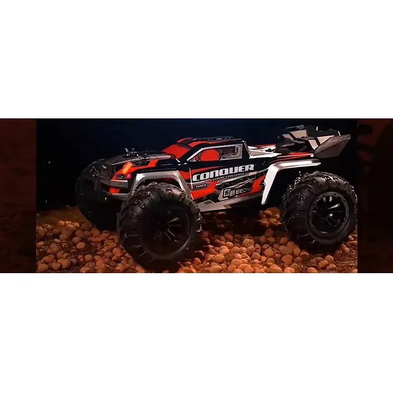 Машинка на радіокеруванні JJRC Q132-B All-wheel Drive SUV Black/Red [119074] - фото 3