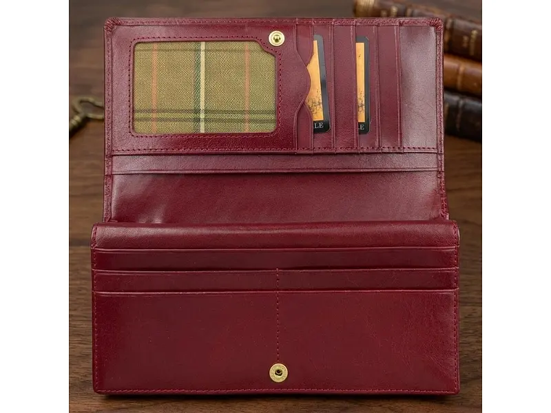 Жіночий гаманець Italico 1902 rosso Червоний 18,5x9x2,5 см TONY PEROTTI acs0032537 - фото 4