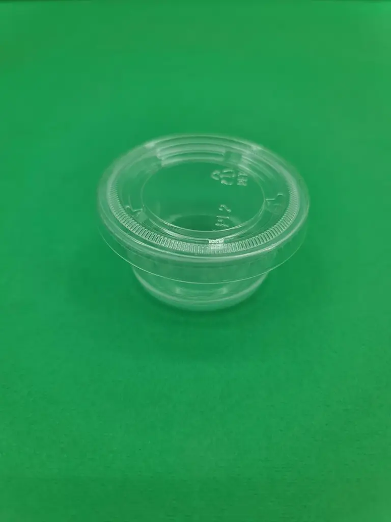 Соусник пластиковий 2OZ, 59 мл, 100 шт, колір прозорий, харчовий поліпропілен для соусів, доставки та HoReCa - фото 3