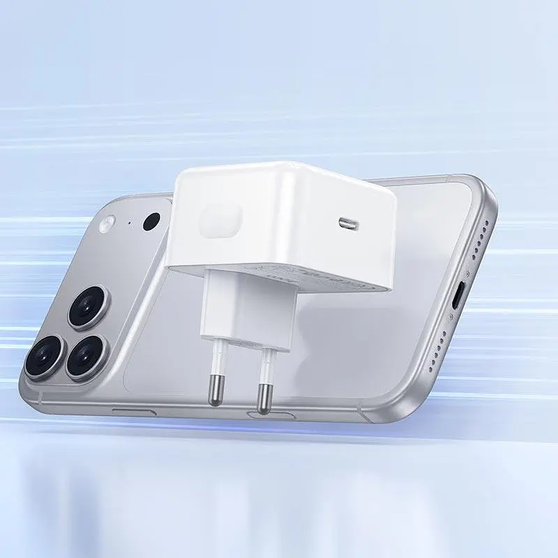 Адаптер мережевий HOCO Speed single port PD charger C161A 1Type-C, 40W/3A, PD/QC - фото 2