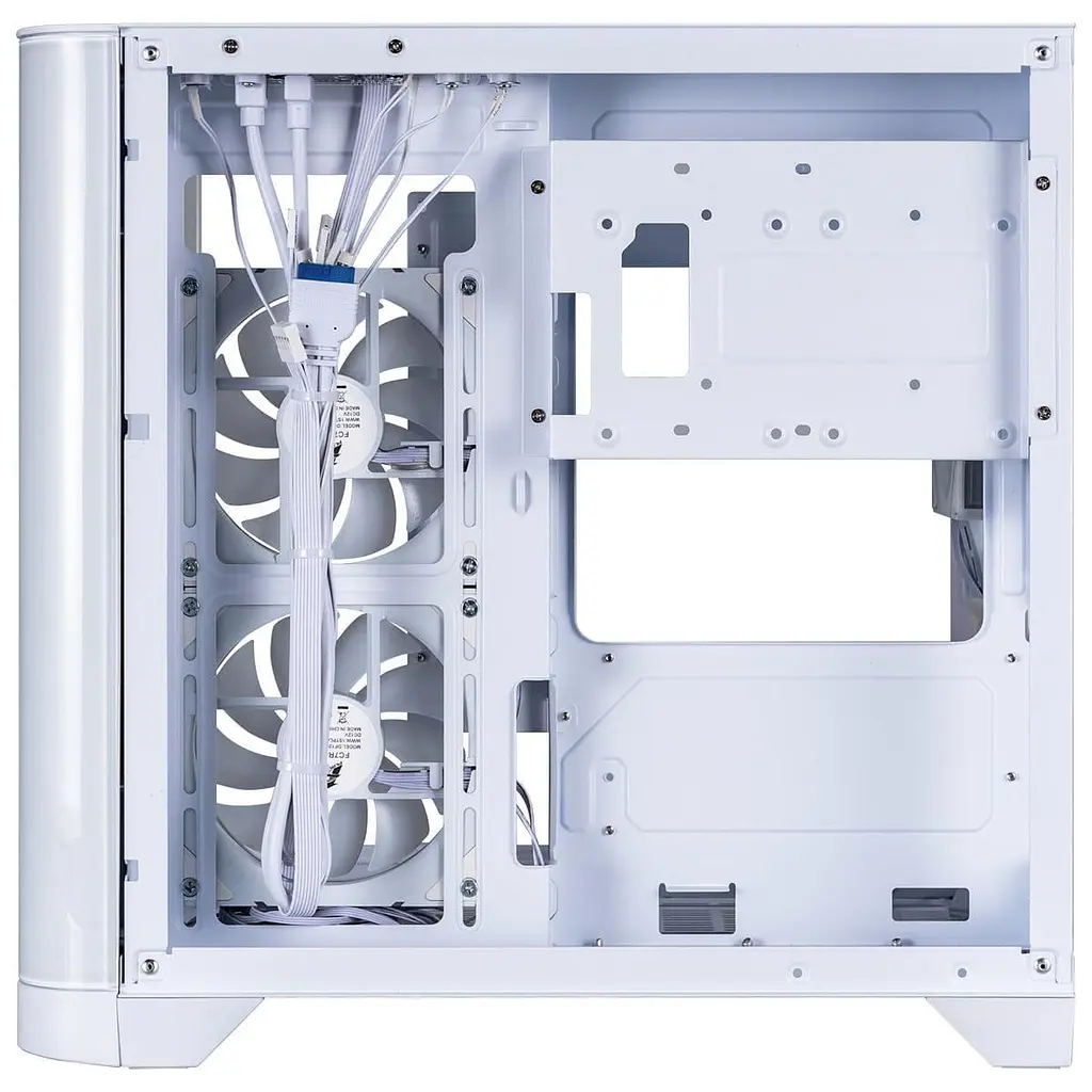 Корпус 1stPlayer UV5-WH-2FC7R-W-1FC7-W White без БП (UV5-WH-2FC7R-W-1FC7-W) - фото 4