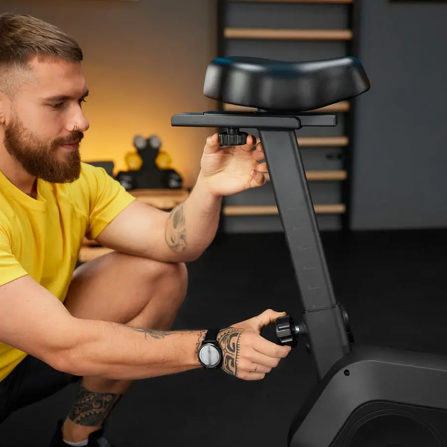 Велотренажер Trex Sport TX-500MB IRON магнітний чорний - фото 8