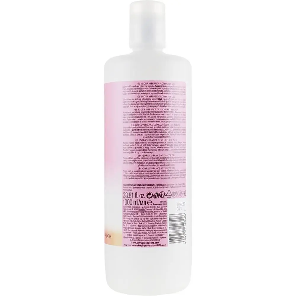 Активуючий гель Schwarzkopf Professional Igora Vibrance 1.9% 1 л - фото 2