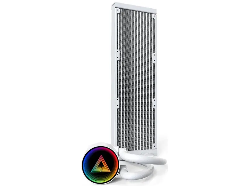 Водяне охолодження Montech LightFlow ARGB 360 White - фото 3