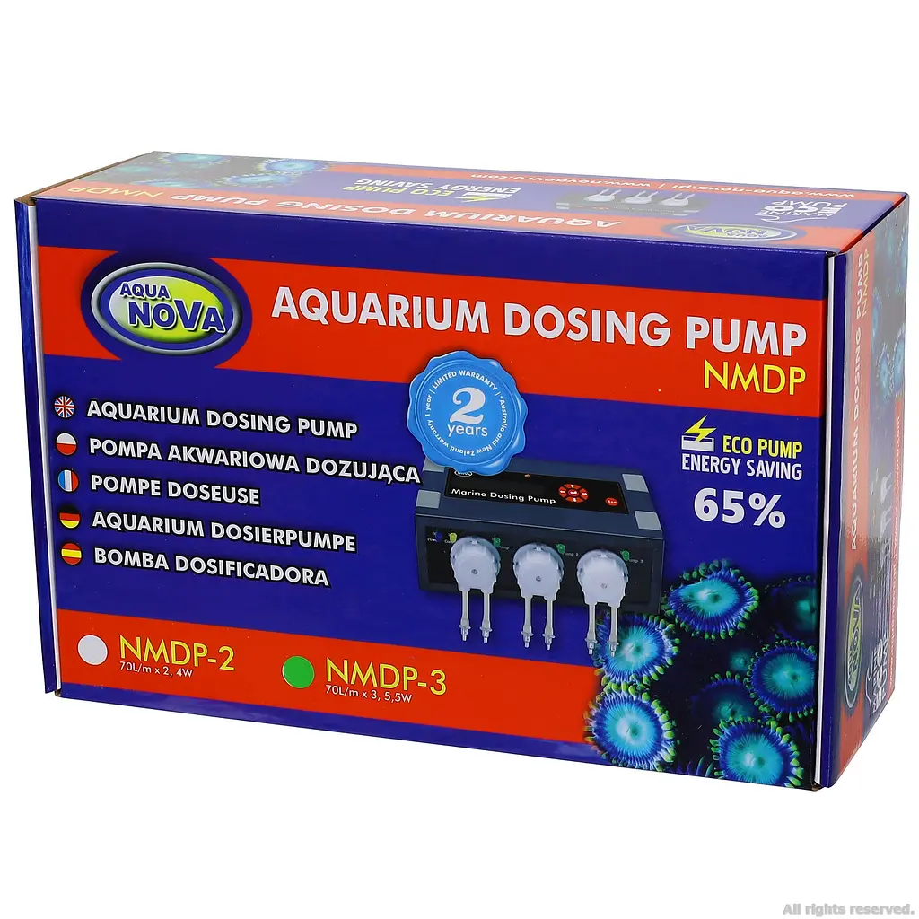 Дозатор добрив трьохканальний Aqua Nova 3х70 мл/хв (NMDP-3) - фото 2