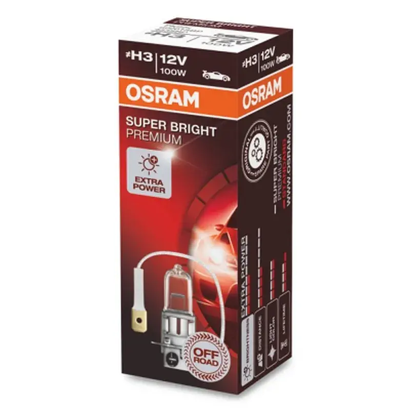 Автолампа Osram галогенова 100W (OS 62201 SBP) - фото 3