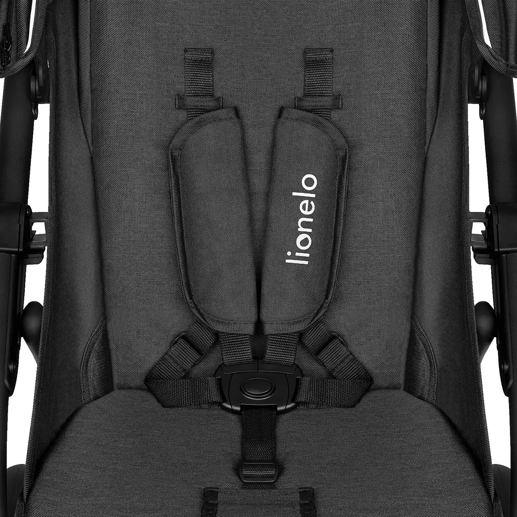 Прогулянкова коляска Lionelo Annet Plus Black Carbon, чорна (LO-ANNET PLUS BLACK CARBON) - фото 9