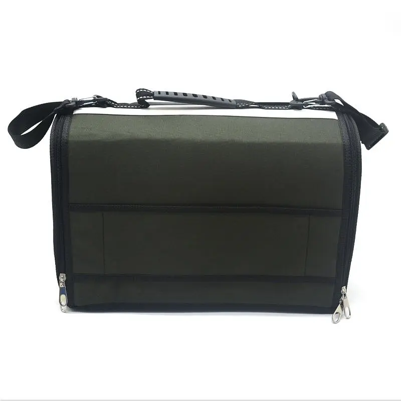 Дорожная сумка-тоннель для малых собак и кошек Zoo-hunt Бадо L №3 29х47х32 см зеленая - фото 3