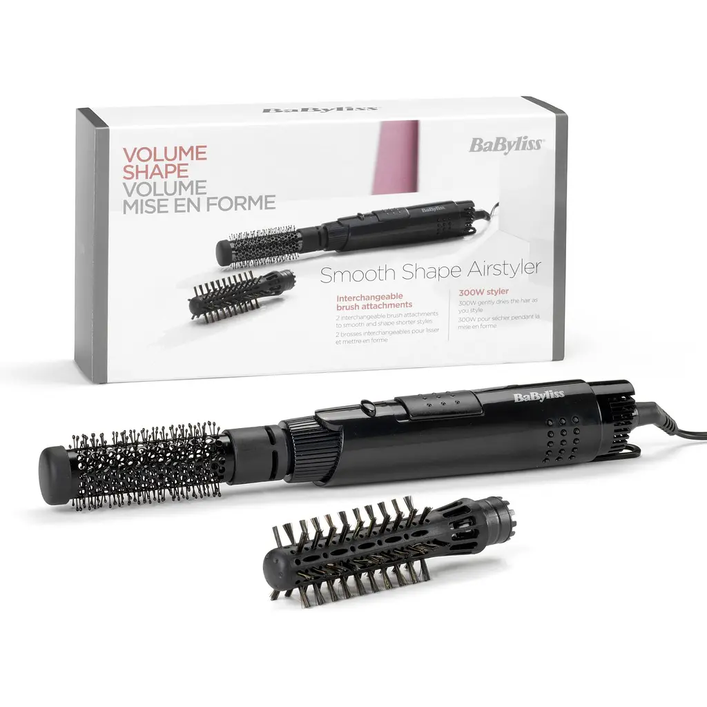 Фен-щетка Babyliss 300 Вт черный (AS86E) - фото 10