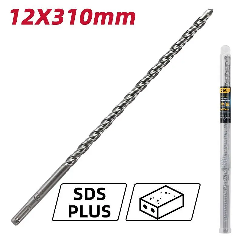 Бур Sds Plus D12 x 310 мм Deli EDH-Y12310 - фото 4