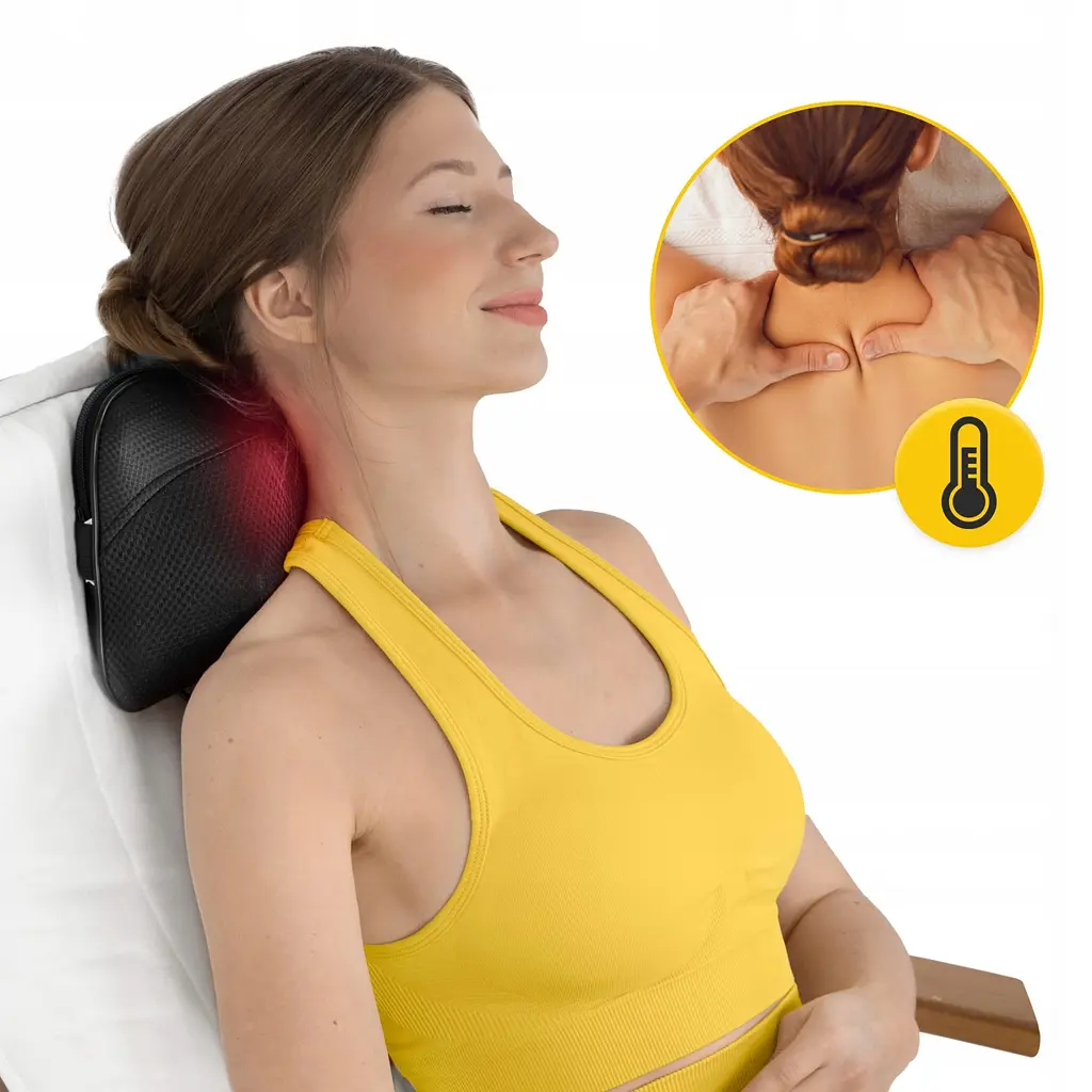 Подушка-масажер 4FIZJO Shiatsu Ultra+ 4FJ0560 Black (P-5907739319173) - фото 6