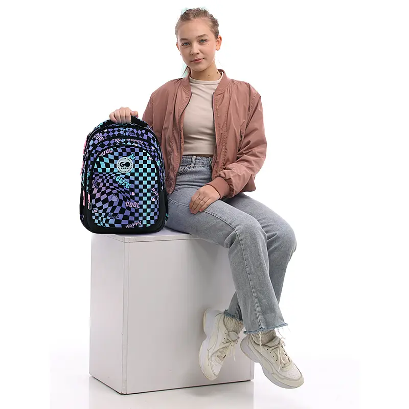 Рюкзак GoPack Teens 162M-2 Різнобарвний (GO26-162M-2) - фото 17