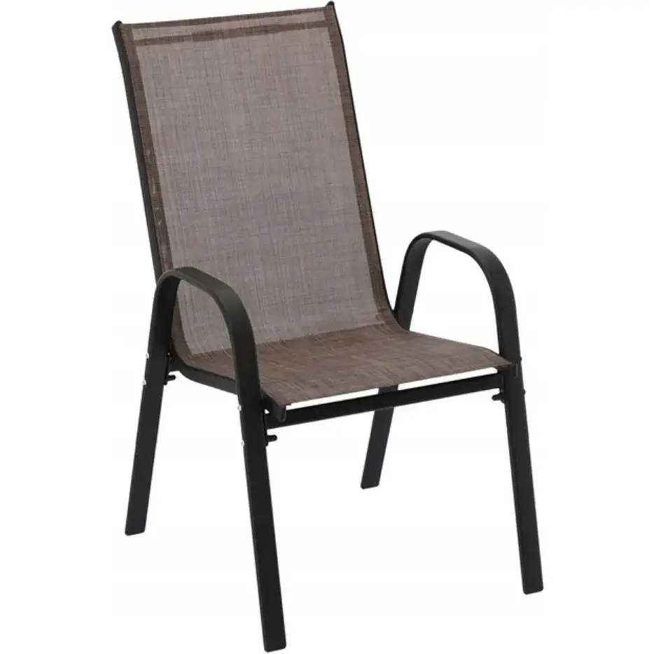 Комплект садовых стульев Chomik Garden Line Cortina коричневый - фото 3