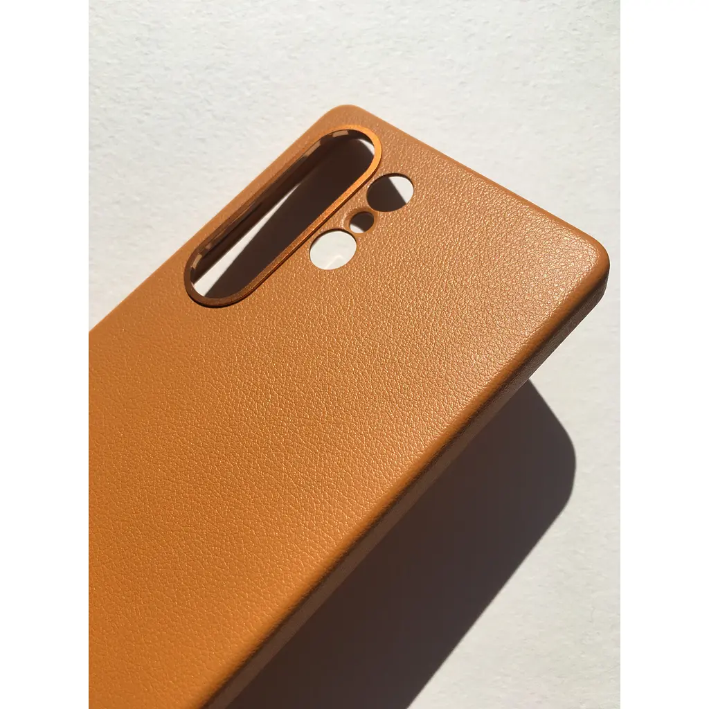 Протиударний шкіряний чохол Samsung Kindsuit Case для Galaxy S25 Ultra Gold EF-VS938PFEGWW - фото 6