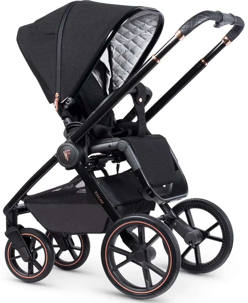 Универсальная коляска 2 в 1 Venicci Tinum SE, Stylish Black (5060429419635) - фото 8
