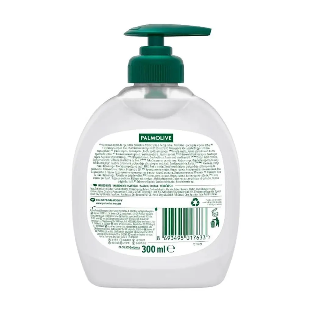 Рідке мило Palmolive Naturals Інтенсивне зволоження Молочко та оливка 300 мл (8693495017633) - фото 4