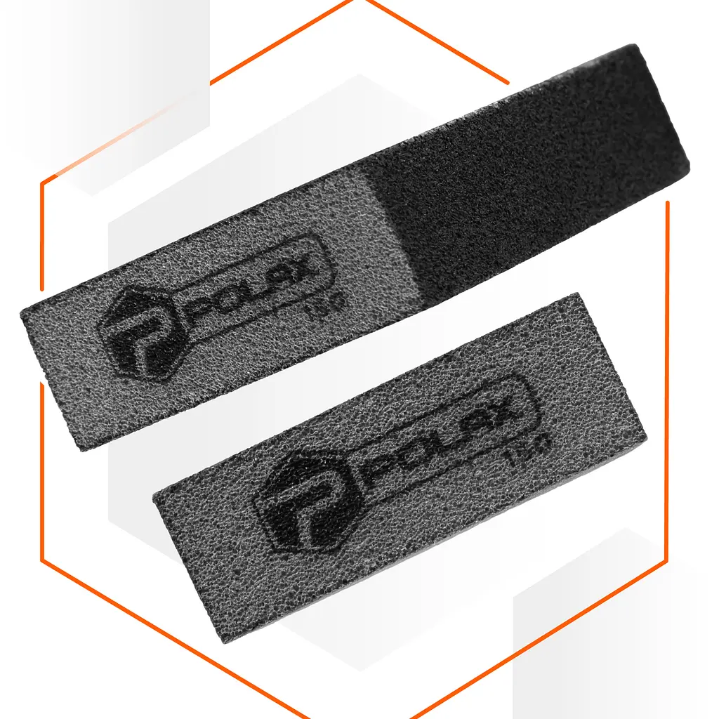 Губка шліфувальна P150 Polax пряма 100х70х25 мм (54-229) - фото 7