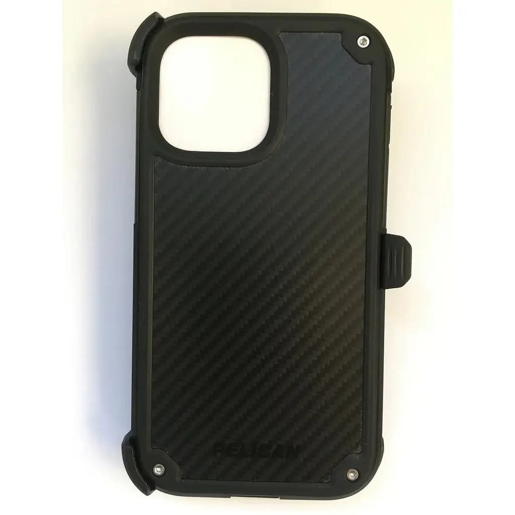 Протиударний чохол з кліпсою Pelican Shield Kevlar для iPhone 13 / iPhone 14 Black аналог OtterBox Defender - фото 10