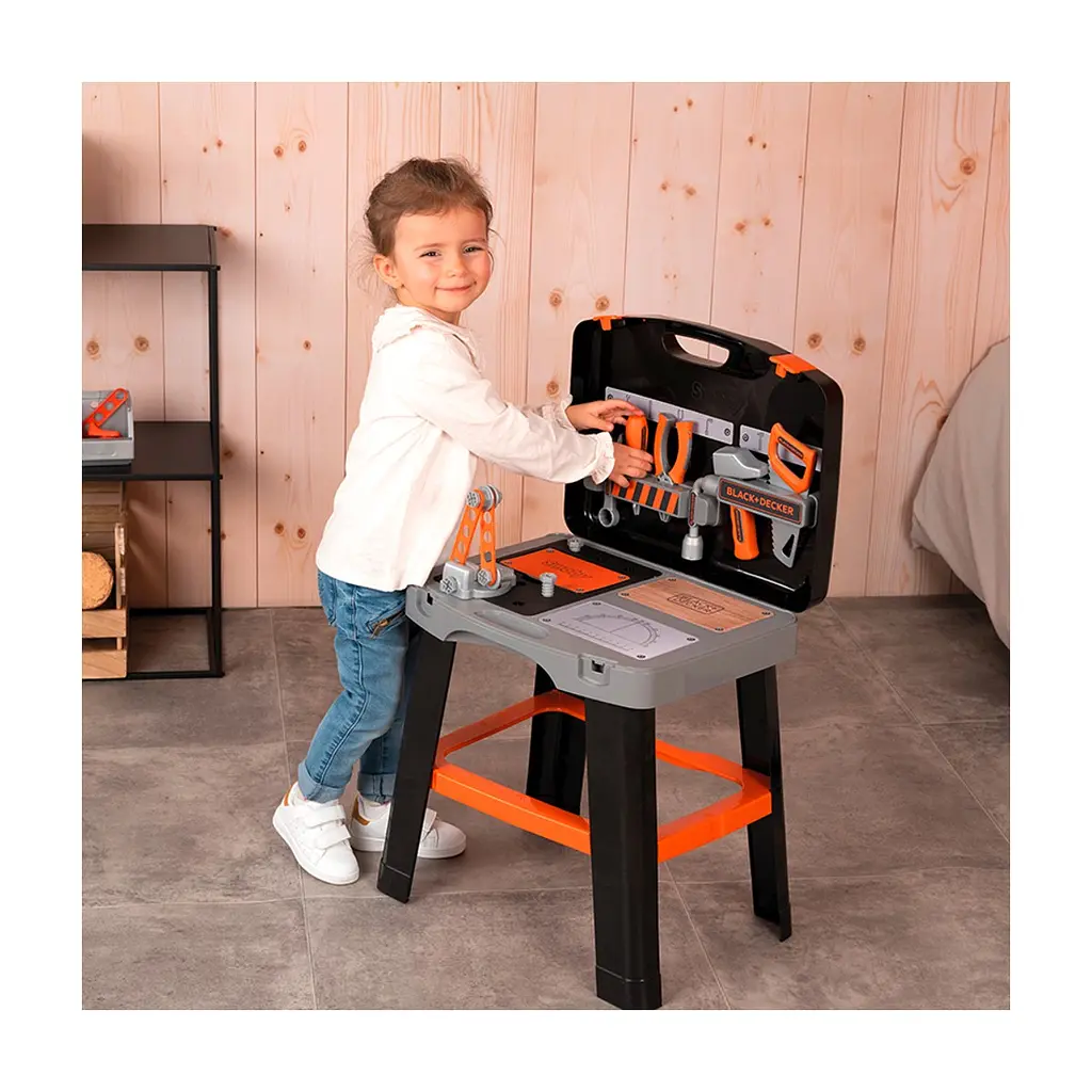 Игровой набор Smoby Блэк+Деккер. Умная мастерская (360734) - фото 4