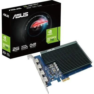 Видеокарта Asus GeForce GT730 2048Mb 4*HDMI (GT730-4H-SL-2GD5) - фото 2