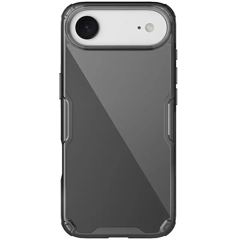 TPU чохол Nillkin Nature Pro Series для Apple iPhone 17 Air (6.5) Чорний (прозорий) - фото 3