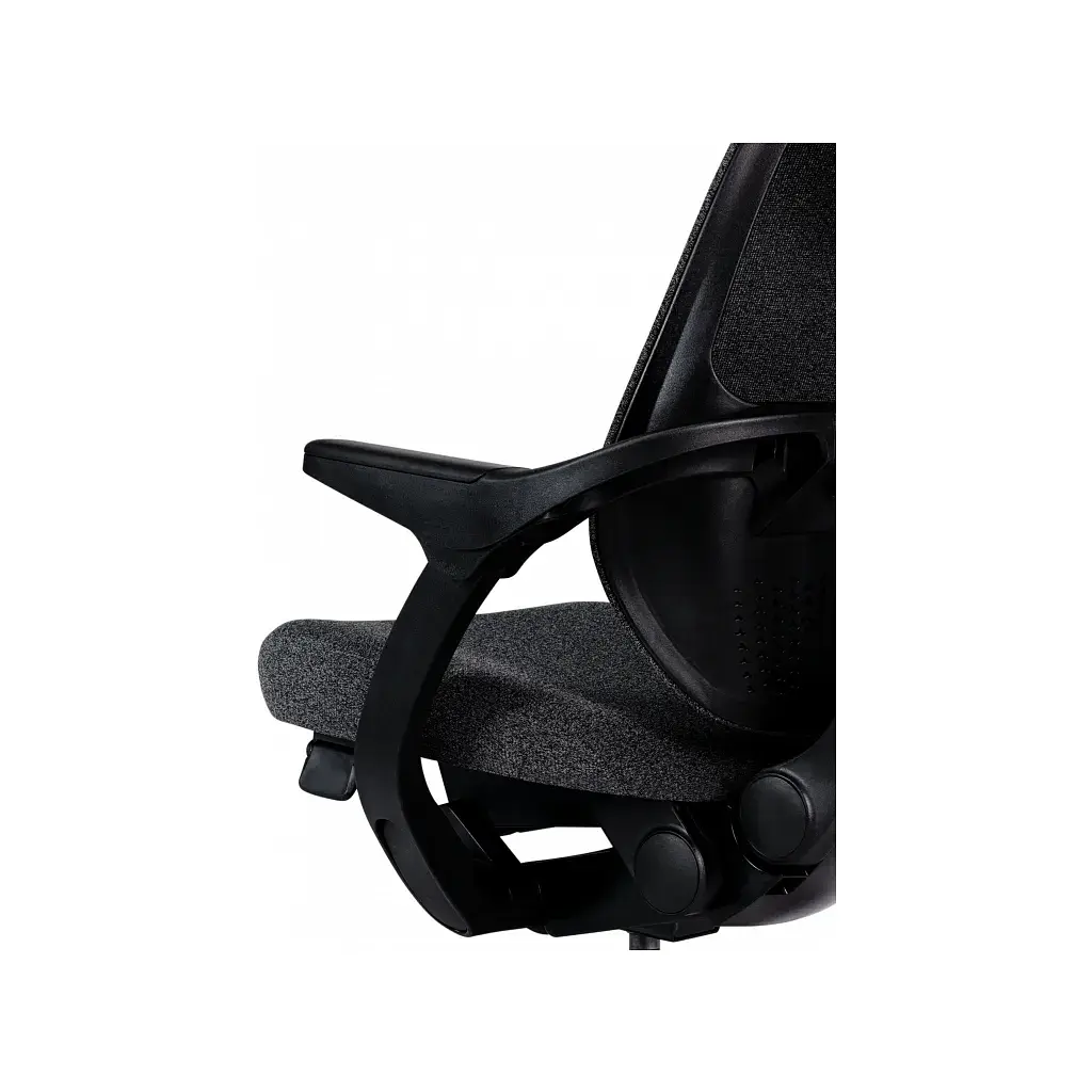 Офісне крісло GT Racer B-6333 Dark Gray/Black (B-6333 Fabric Dark Gray/Black) - фото 8