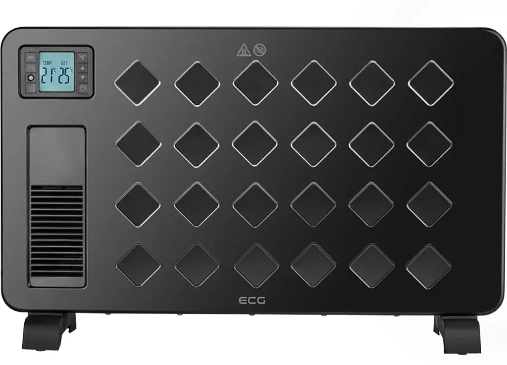 Конвектор ECG TK 2040 DR Black - фото 3