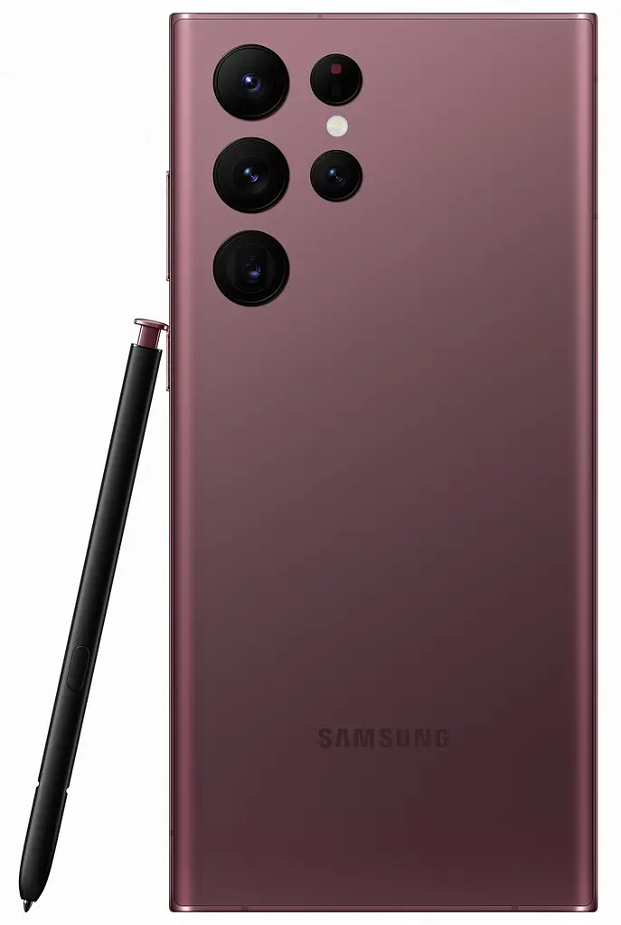 Смартфон Samsung Galaxy S22 Ultra 8/128GB Burgundy [SM-S908BDRD] [68273] - фото 9