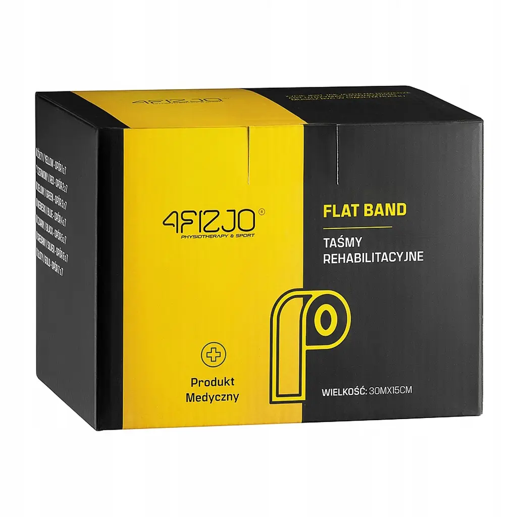 Лента-эспандер 4Fizjo Flat Band для спорта и реабилитации 30 м 2-4 кг 4FJ0102 (P-5907739311177) - фото 2